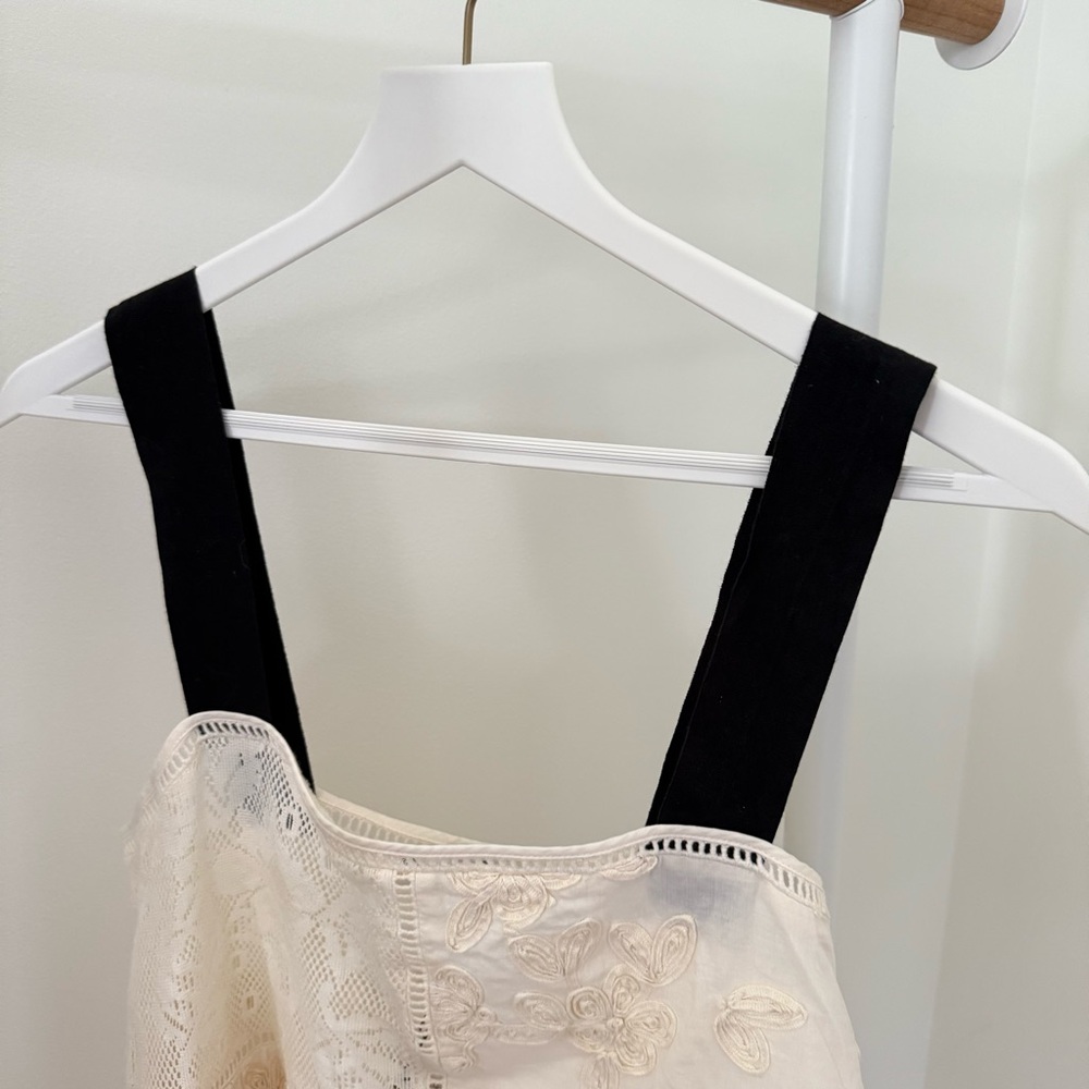 Zara Collection Patchwork Embroidered Top - Picture 6 of 9